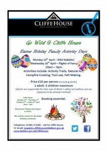Cliffe house Easter Flyer