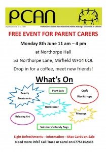 Carers Week 8th June event
