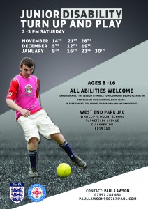 West End Park JFC - Disability Football Sessions (2)